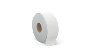 P-B100A1 SELECT 2 PLY JUMBO WHITE TOILET TISSUE - 750'/roll, 8 rolls/case - P1124